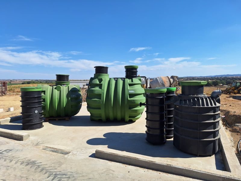 Equipment on site, ready to install