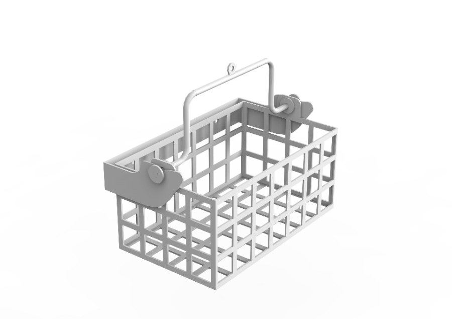 Panier avec fixation DN600