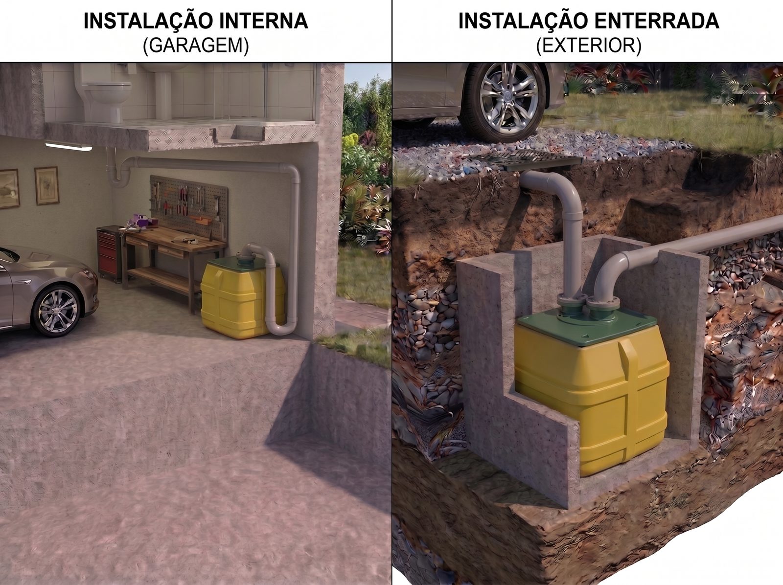 Ready-to-fit pumping stations